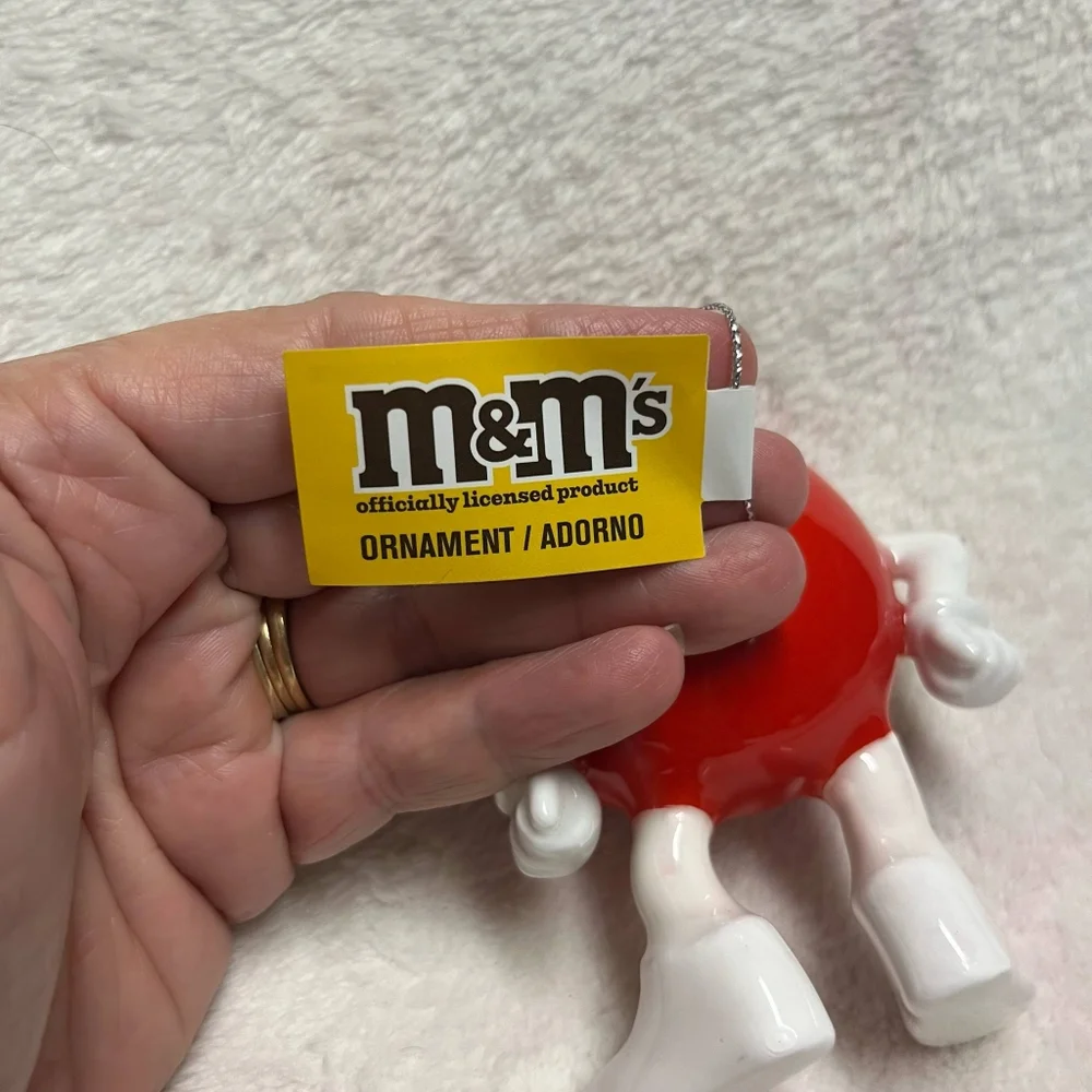 M & M's Red M&M's Ornament